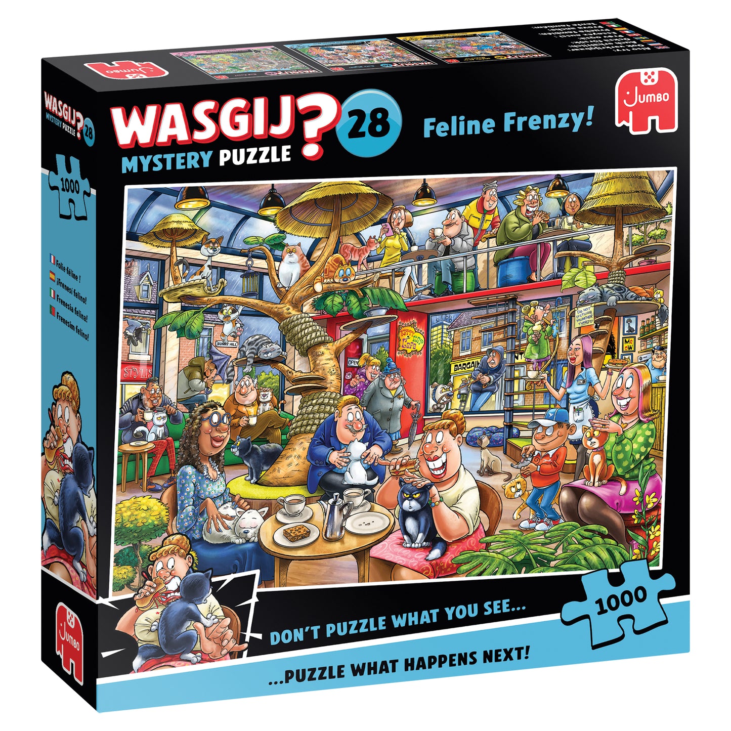 Wasgij - Mystery 28 Kat en muisspel! 1000 stukjes