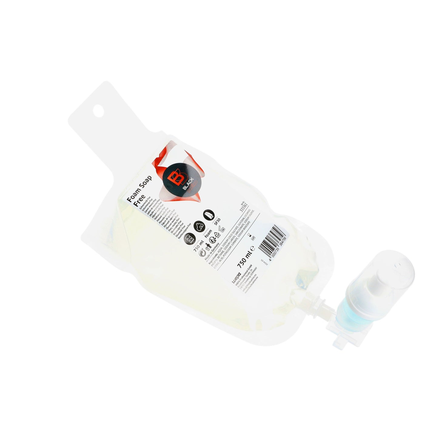 BlackSatino - Savon pour les mains mousse sf30 750ml 333361