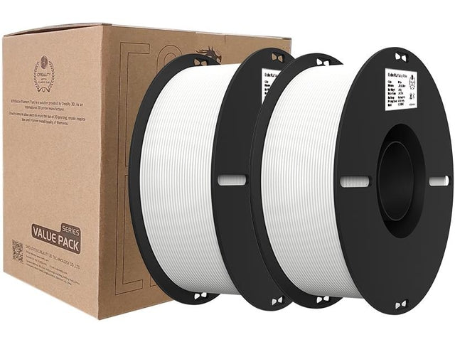 Creality - 3d filament pla 1.75mm wit 2x 1 kg