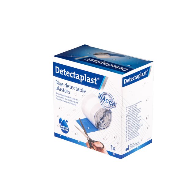 Detectaplast - Waterafstotende bl pleister deteclast 6cmx5m