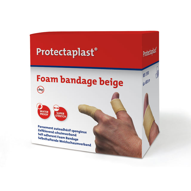 Protectaplast - Schaumverband Proteclast beige 6cmx4,5m