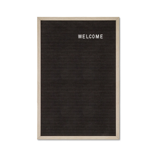 IEZZY horeca en cate - Letterbord iezzy 40x60cm naturel hout