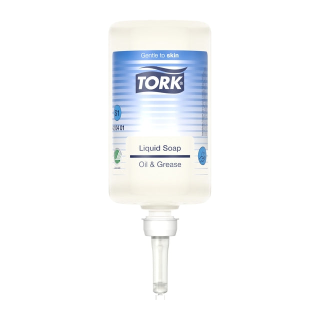Tork - Savon pour les mains S1 liquide 1000ml 420401 | 6 pièces