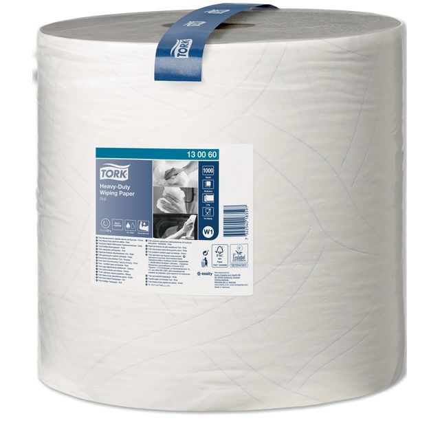 Tork - Poetspapier w1 heavy duty premium 2laags wit
