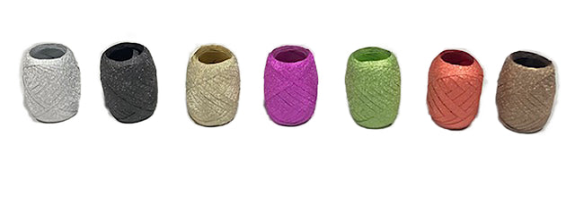 Haza - Ensemble de paillettes Polyband 8 couleurs