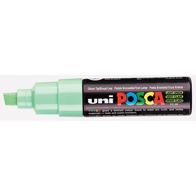 Posca - Paintmarker Uni PC8K breit diagonal hellgrün