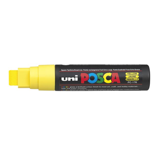 Posca - Paintmarker uni pc17k eb rechthoek gl