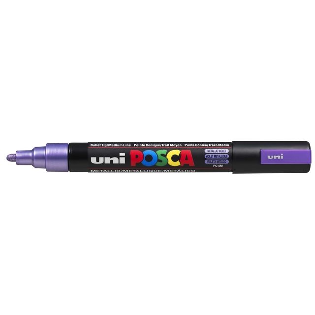 Posca - Paintmarker Uni PC5M medium metallic paars
