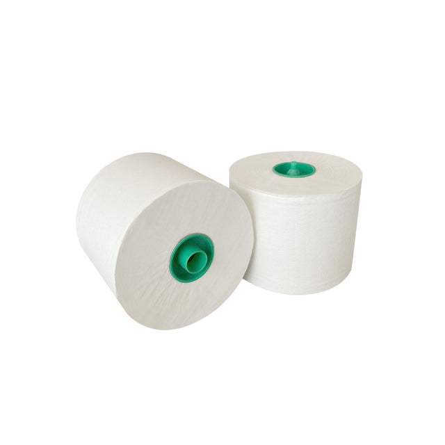 Cleaninq - Toiletpapier systeemrol 1laags 150m wit