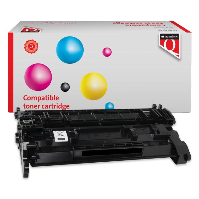 Quantore - Tonercartridge alternatief tbv CANON 057H zwart