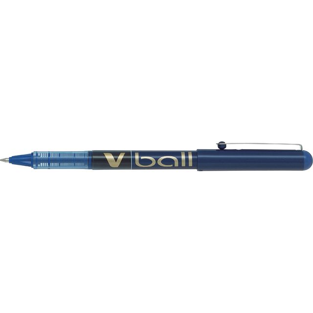 Pilot - Rollerpen v-ball grip v7 m blauw