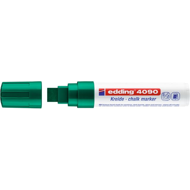 Edding - Krijtstift 4090 window blok 4-15mm groen