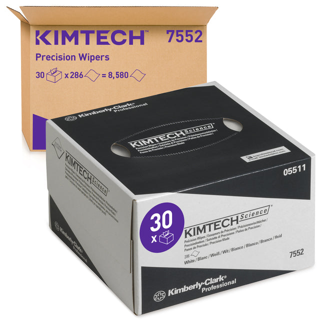 Kimberly Clark - Chiffon de nettoyage Kimtech Science 208x112mm blanc 7552