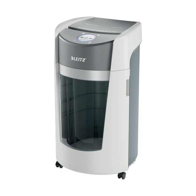 Leitz - Papiervernietiger IQ OptiMax 550 P5 snippers 2x15mm