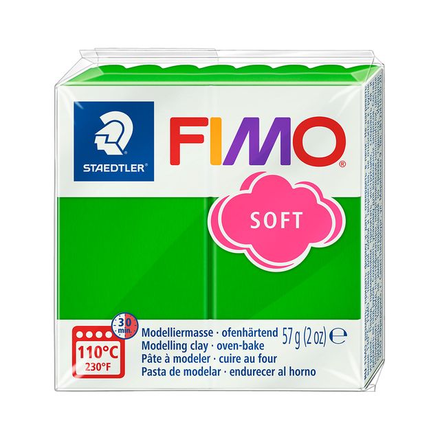Fimo Staedtler - Boetseerklei Fimo soft 57 gram tropisch groen