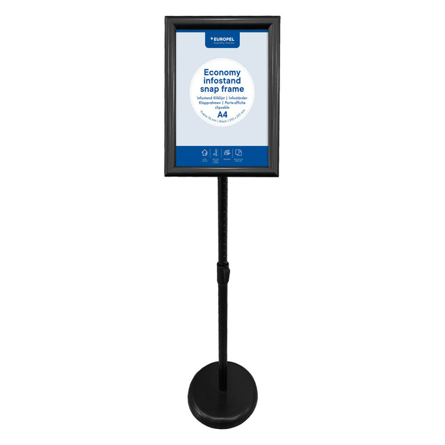 Europel - Informations standard pel Economy A4 noir