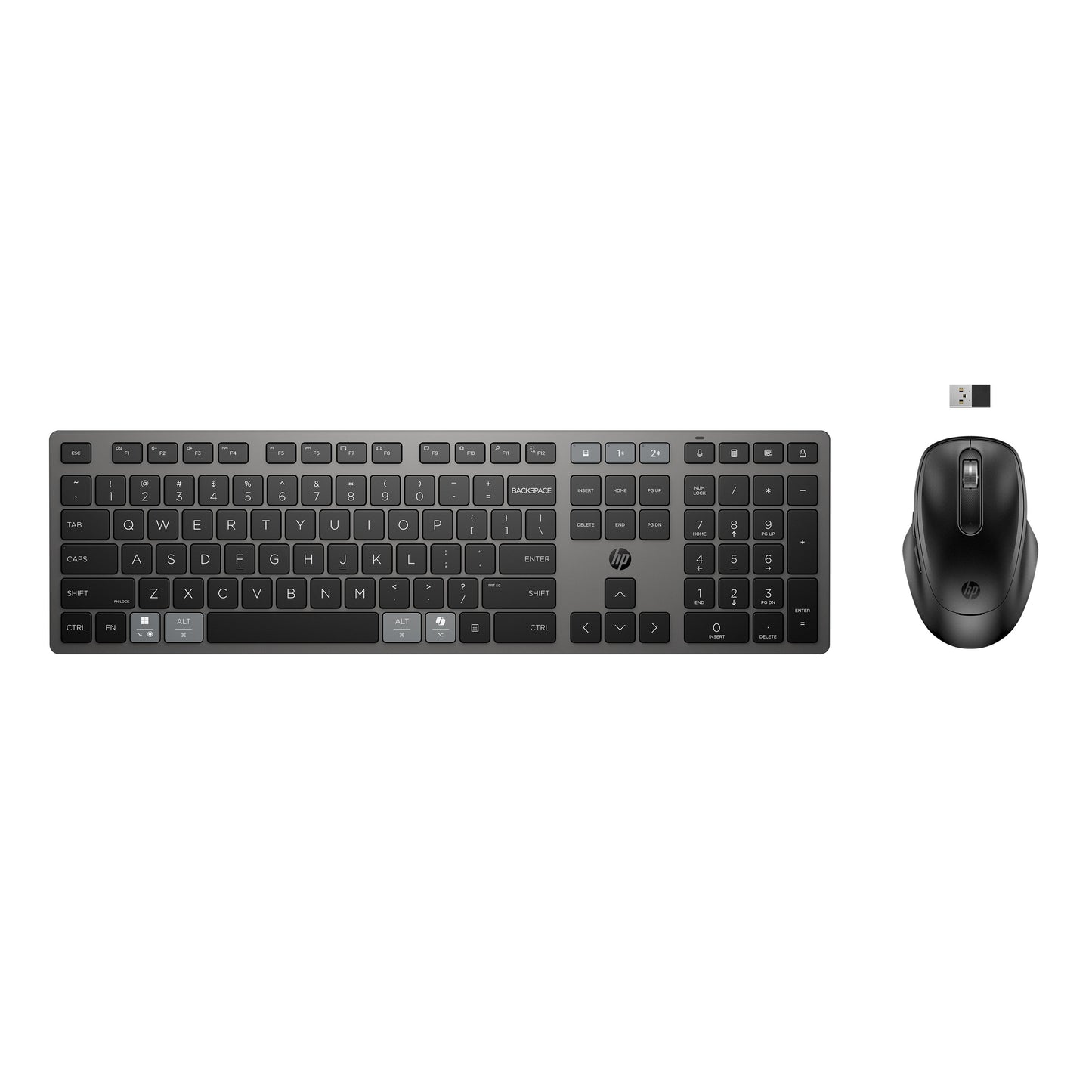 HP - Clavier + souris 725 rechargeable sans fil