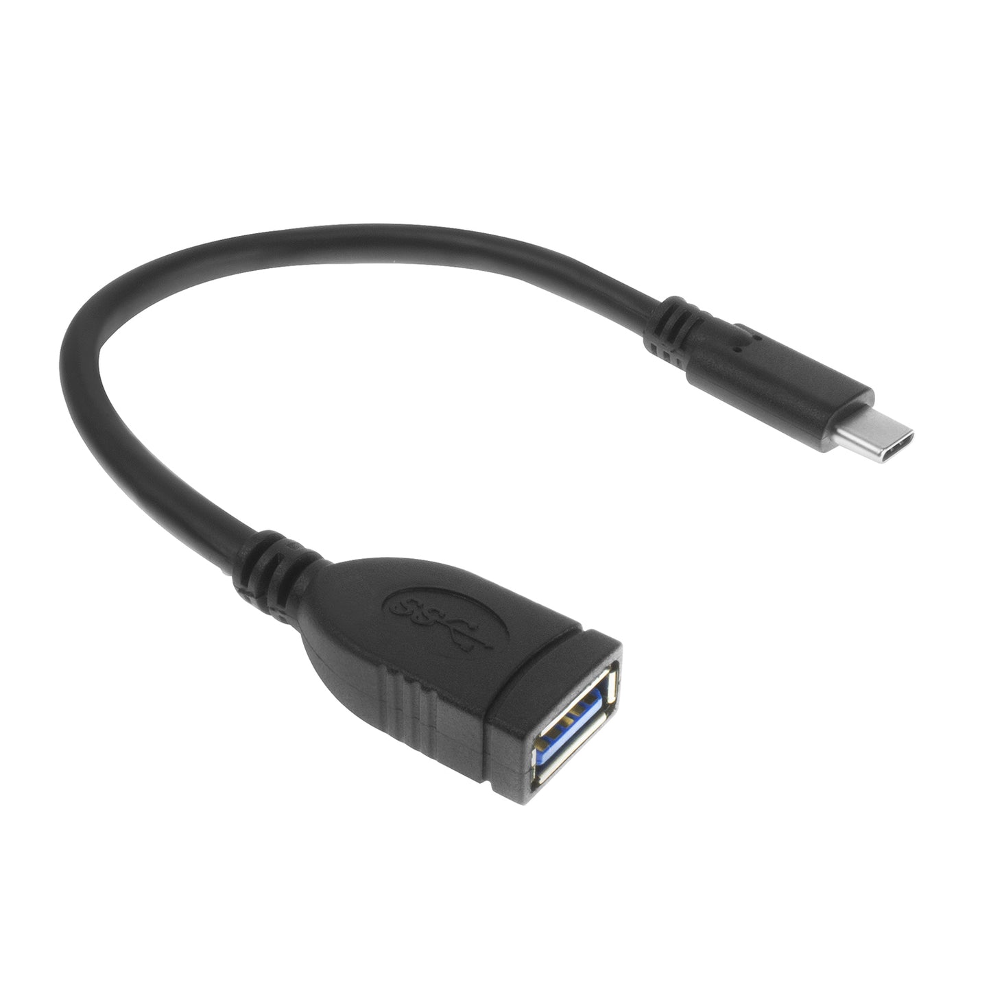 ACT - USB 3.0 kabel OTG, USB-C male naar USB-A female, 0,2 meter