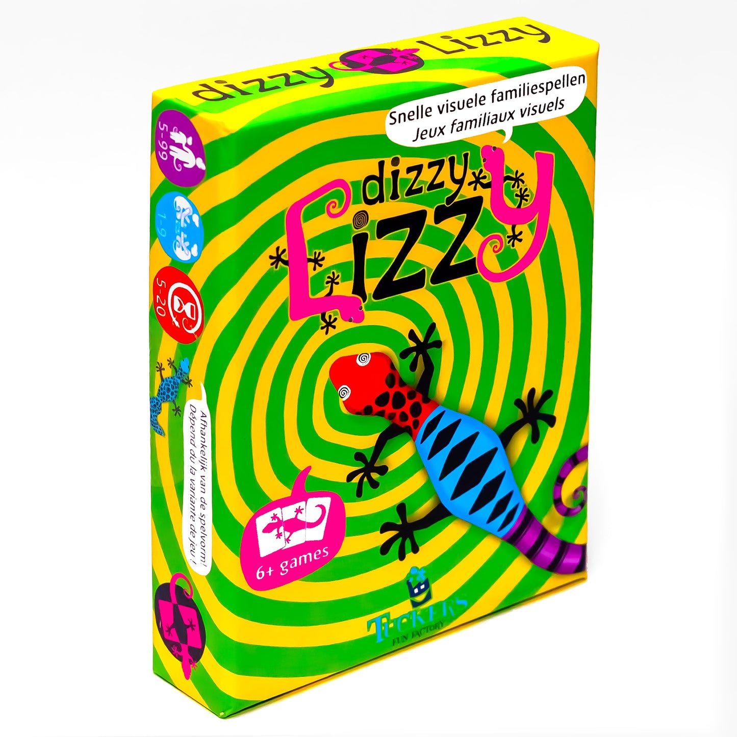 Tucker's Fun Factory - Jeu Dizzy Lizzy