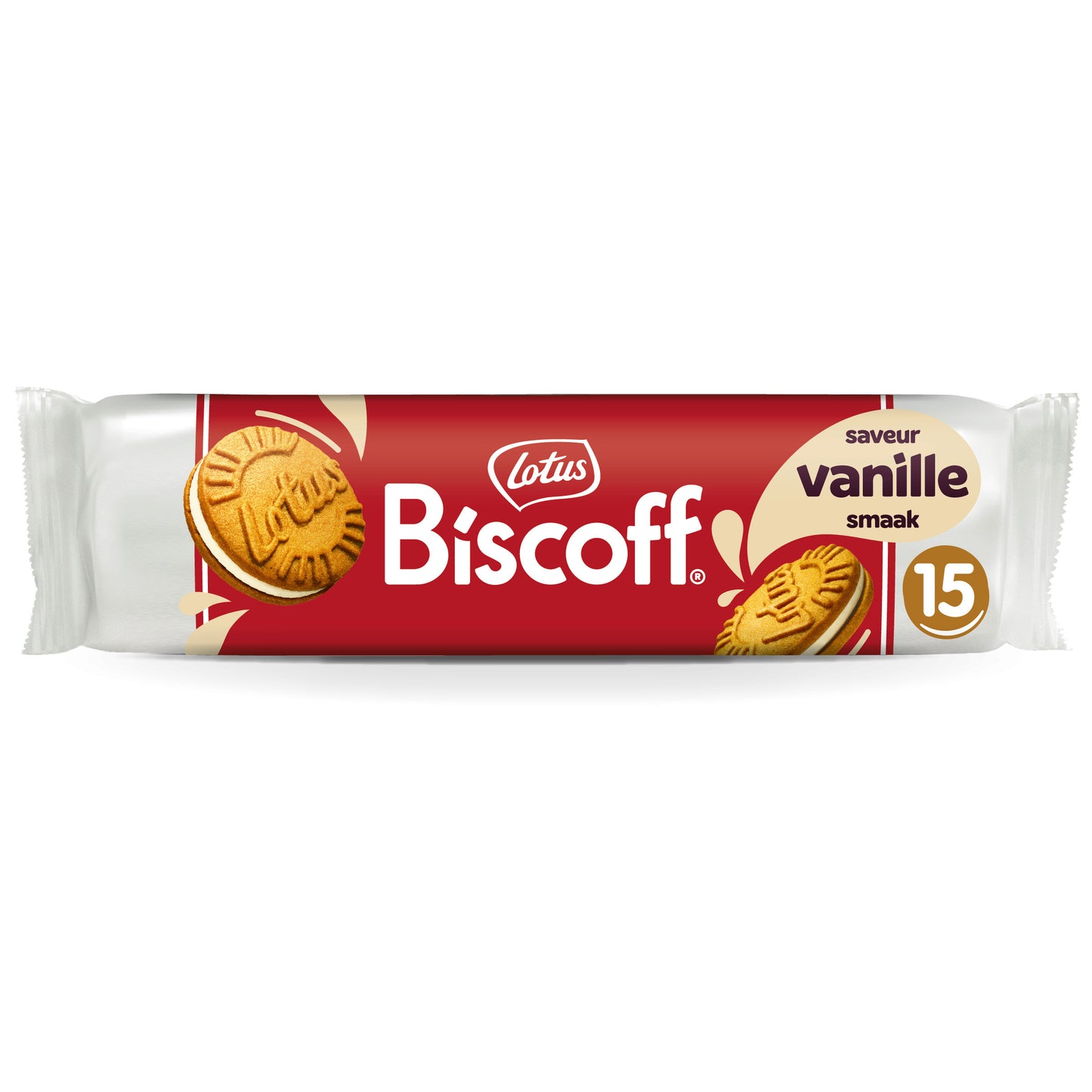 Lotus - Koekjes biscoff speculoos sandw van 15 st