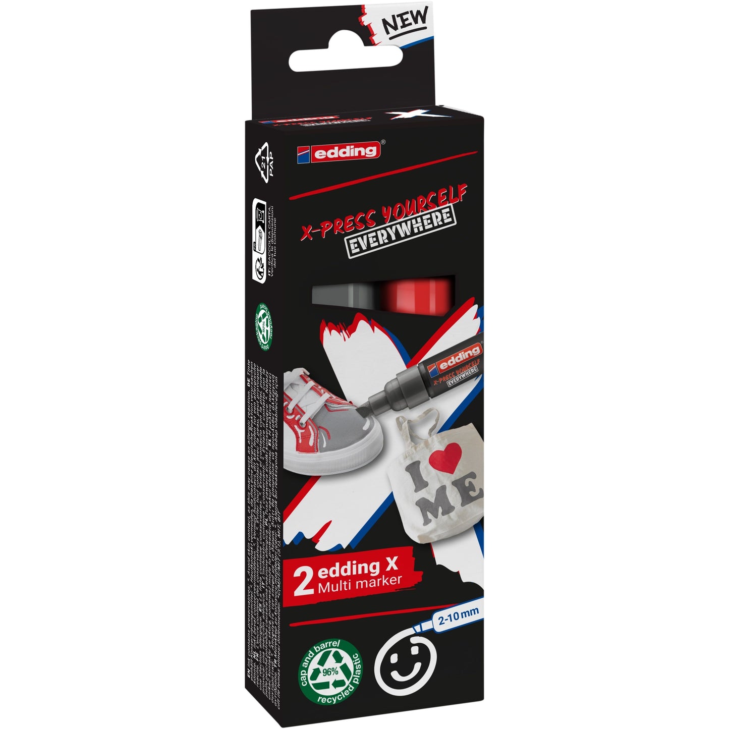 Edding - 6900 x multi m. 2pcs set yay g