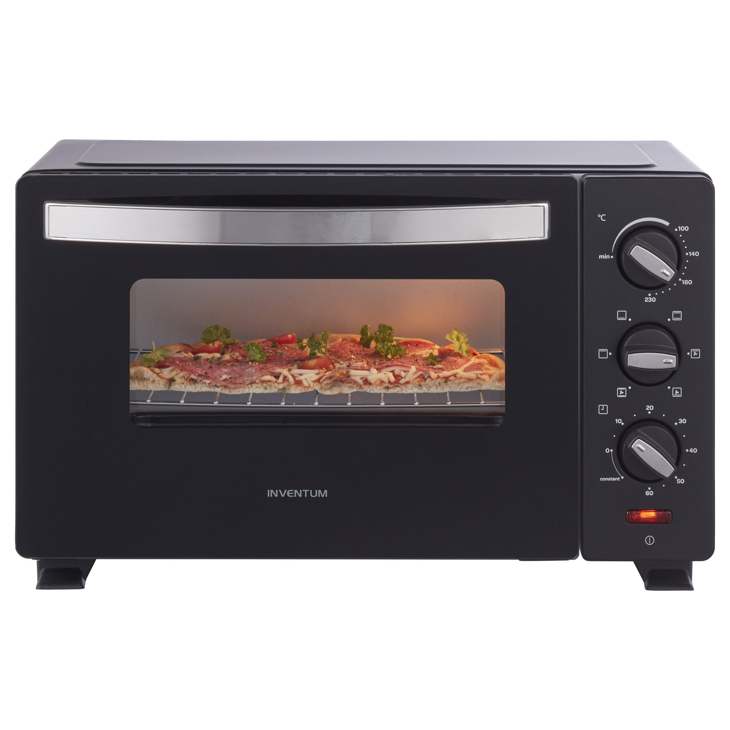 Inventum - Four à convection pose libre 20 litres noir