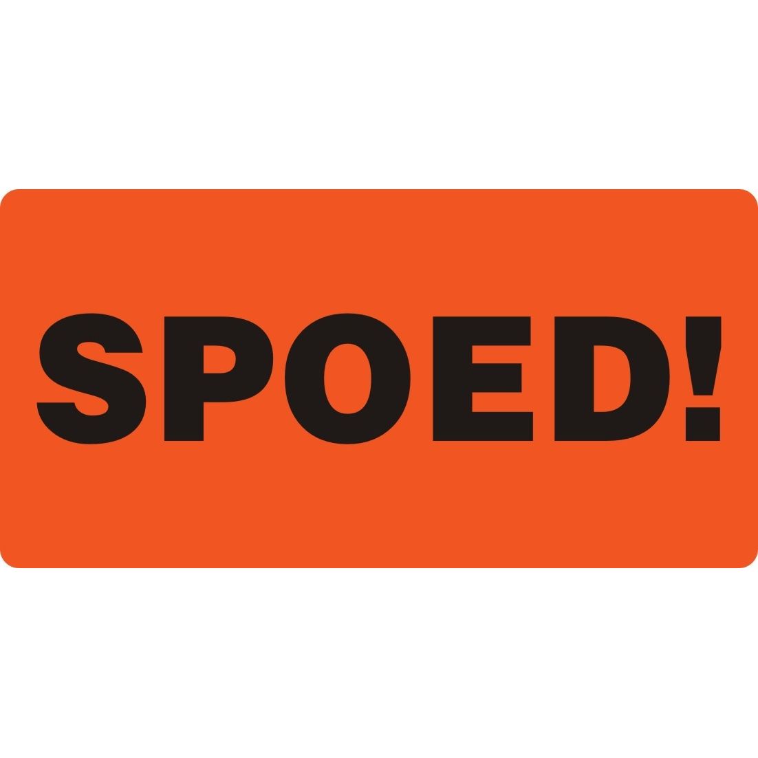 IEZZY - Notfallwarnetikett 500 Stück