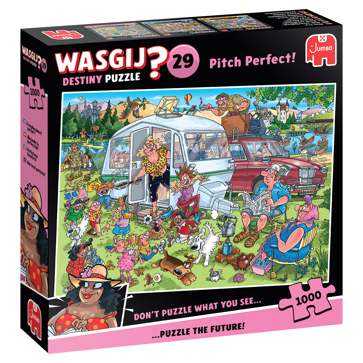 Wasgij - Puzzle Destiny 29 Auf dem Campingplatz!1000 Teile