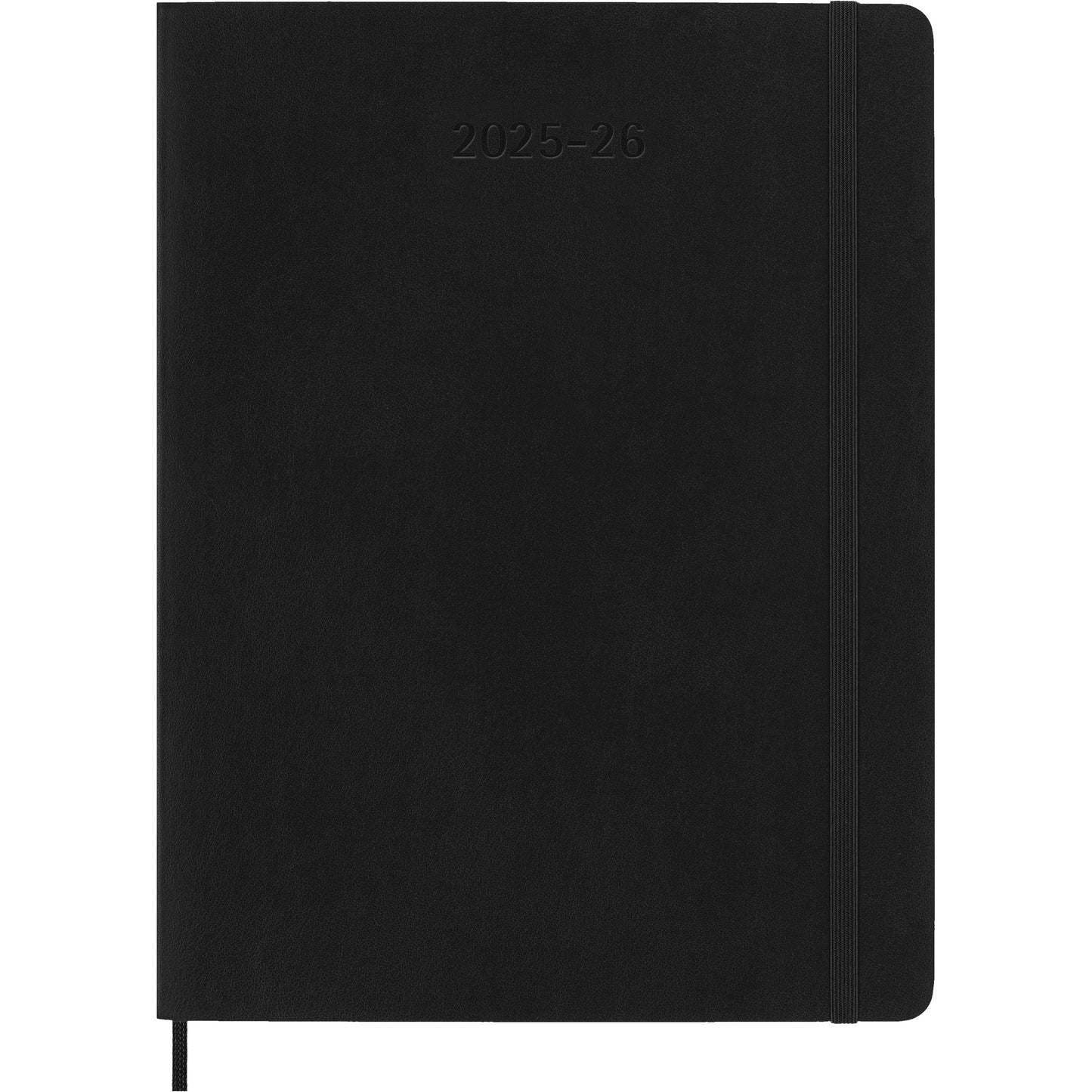 Moleskine - Agenda 2025/2026 18M Planner Weekly 7dagen/1pagina XL sc black