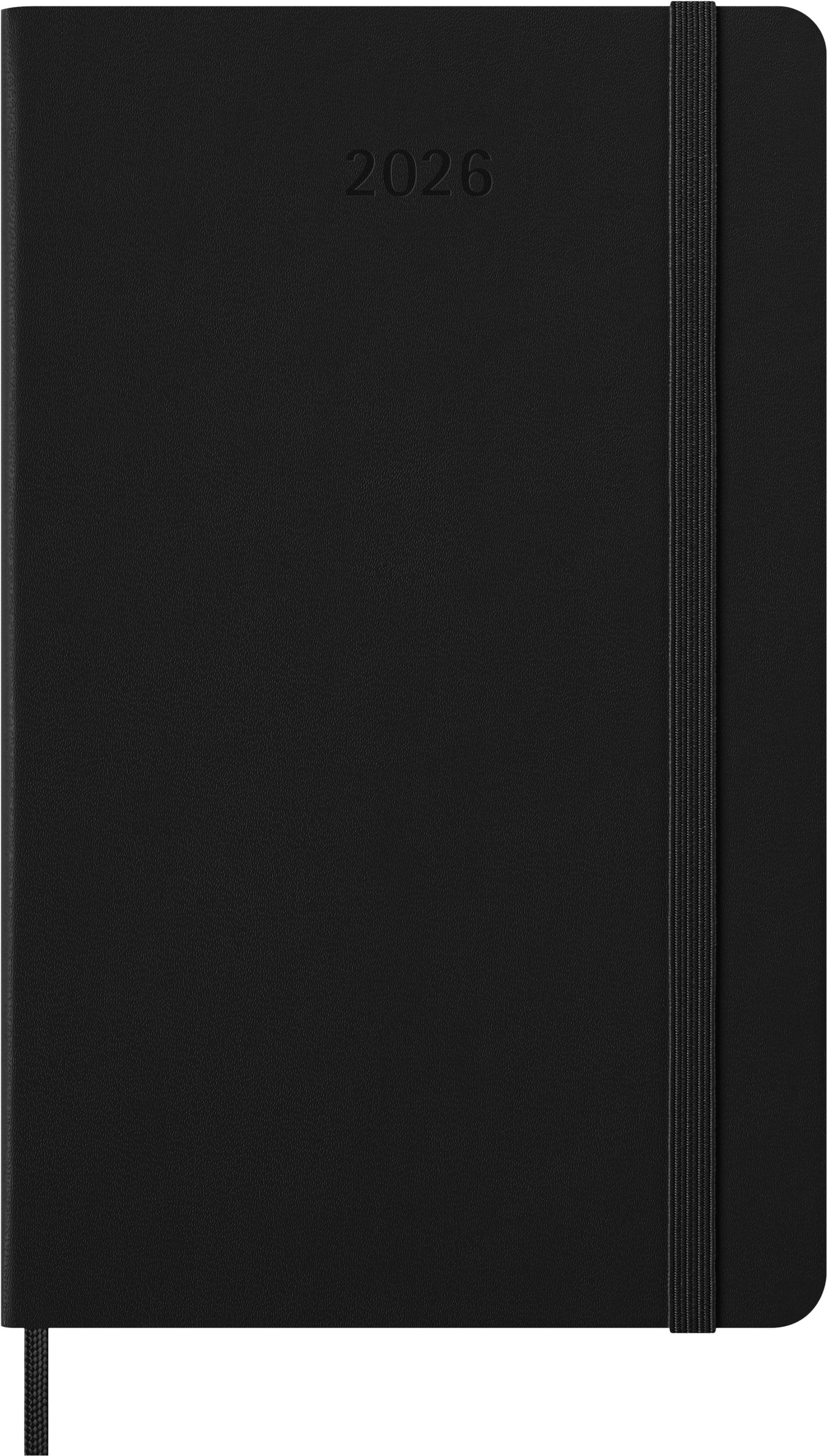 Moleskine - Agenda 2026 12M Planner Weekly 7dagen/2pagina's large hc black