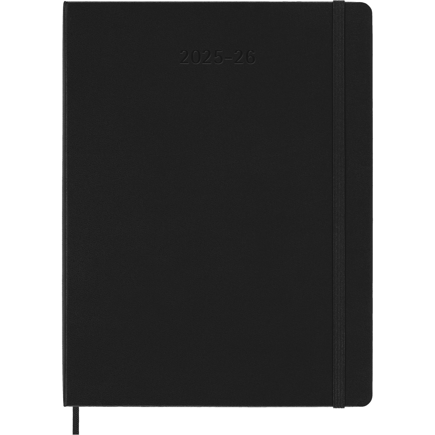 Moleskine - Agenda 2025/2026 18M Planner Weekly 7dagen/1pagina XL hc black