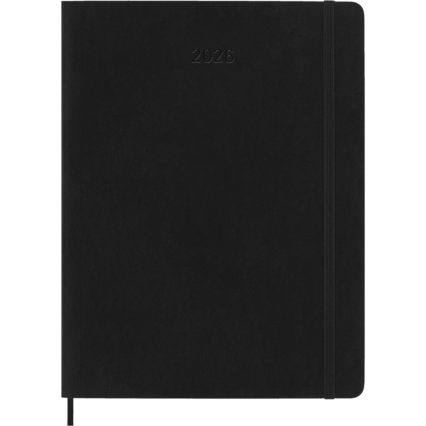 Moleskine - Agenda 2026 msk plan week 7j/1p xl sc noir