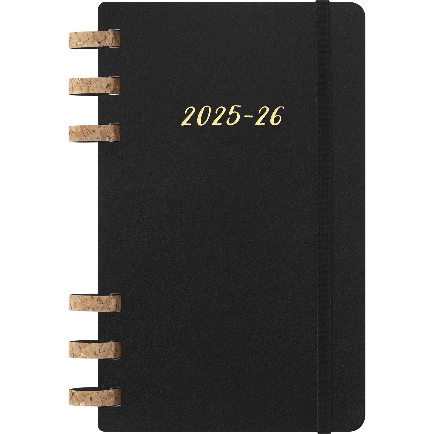 Moleskine - Agenda 2025/2026 12M Academic Weekly 7dagen/1pagina Myrtle large sc black