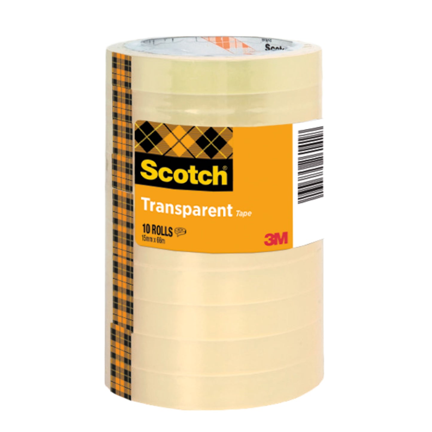 Scotch - Plakband 508 15mmx66m transparant 10 rollen