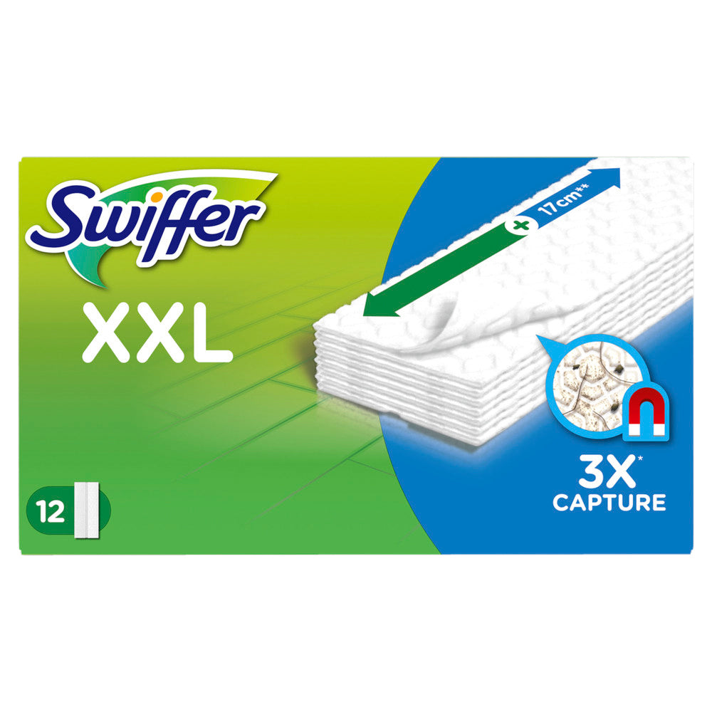 Swiffer - navulling xxl droge doekjes 12 stuks