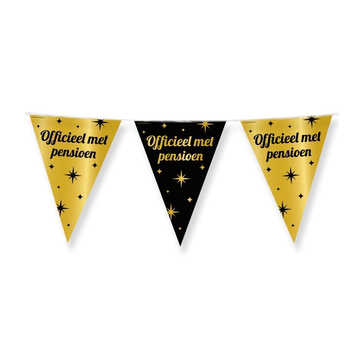 Bruna office - Classy Party flags foil Pensioen
