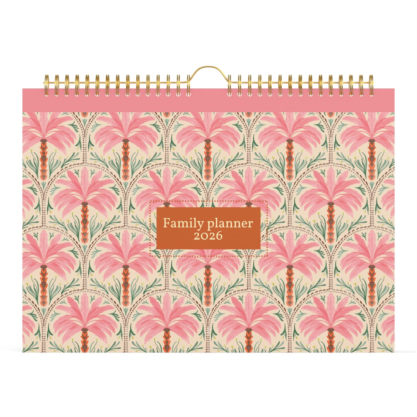 Lannoo - Familiekal 26 exotische Palmen 7d/1p rosa