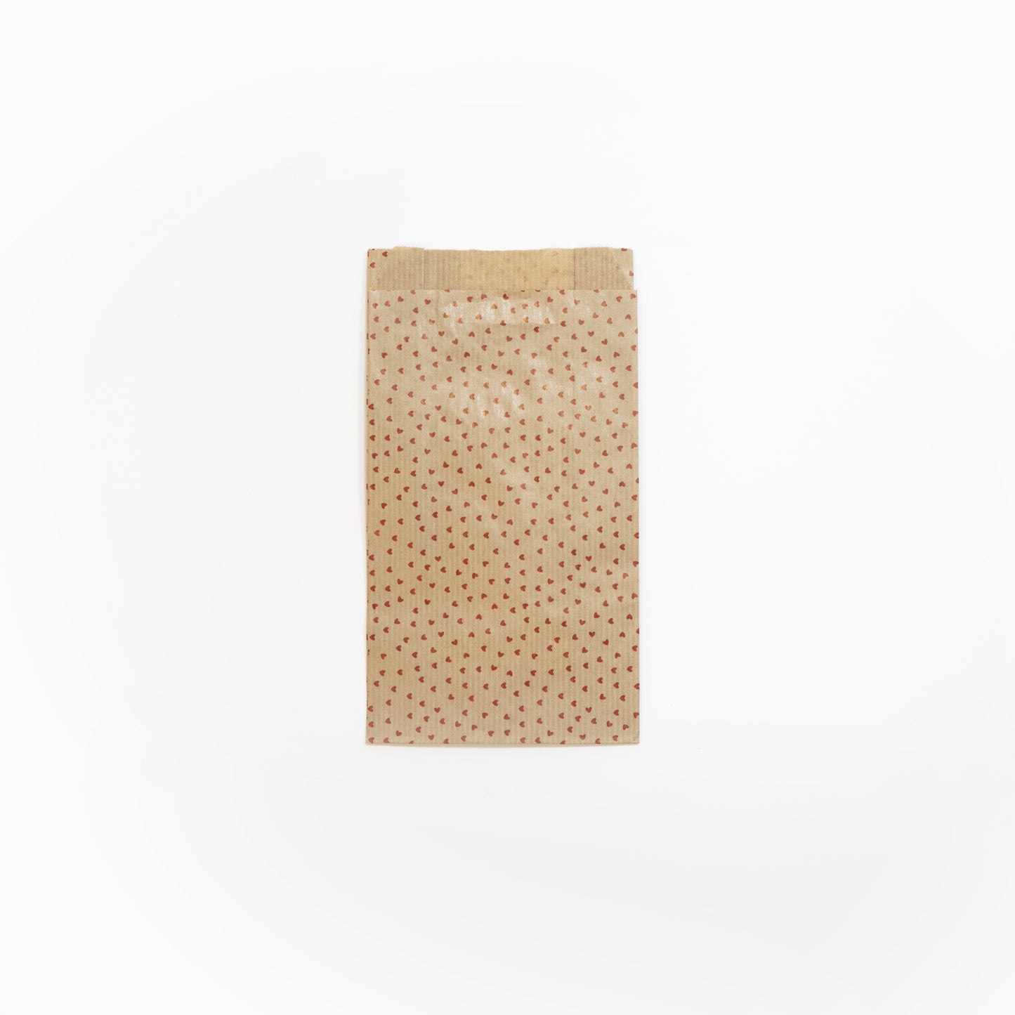 Clairefontaine - Sachet cadeau 12x24x4,5 coeur kraft 50 pcs