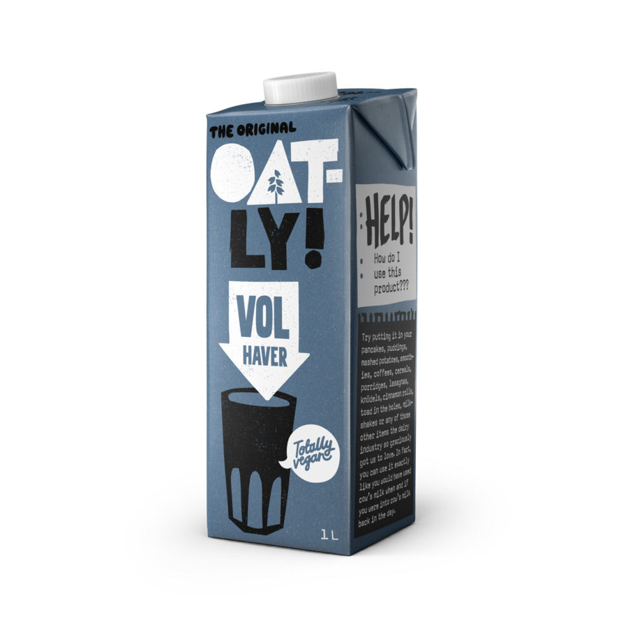 Oatly - Boisson à l'avoine complète 1 litre
