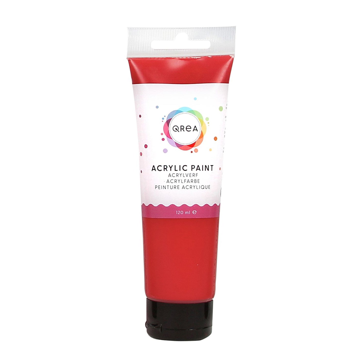 Qrea - Peinture acrylique 120 ml vermillon