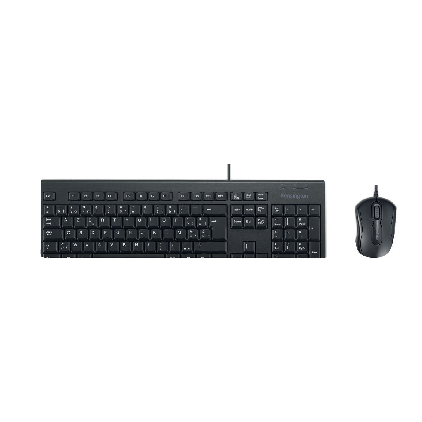 Kensington - Clavier + souris Kens EQ KM100 filaire azerty