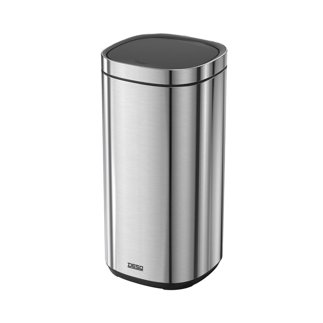 Desq - Poubelle touch 50 litres inox argent