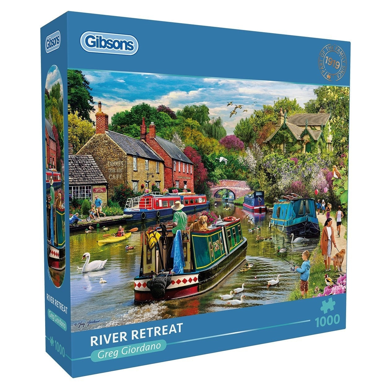 Gibsons - Puzzle retraite de la rivière 1000pcs