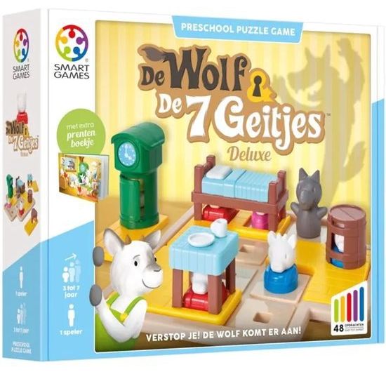 Smartgames - De Wolf en de 7 Geitjes