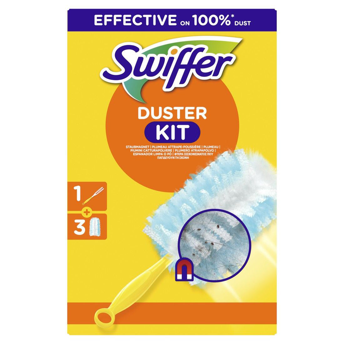 Swiffer - Staubwedel-Set mit 3 Staubwedeln | 5 Stück