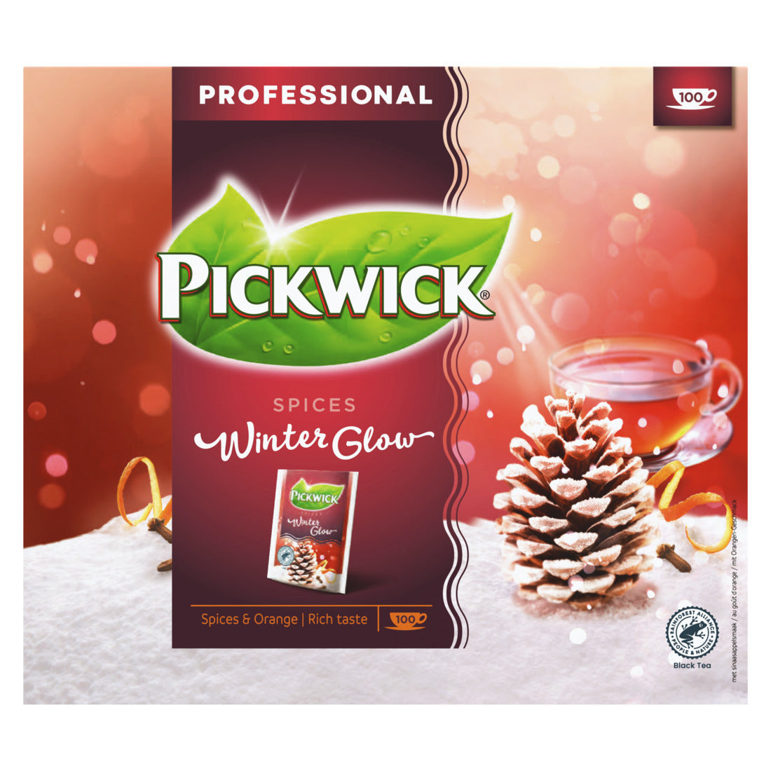 Pickwick - Thee winterglow 100x2gr | 6 stuks