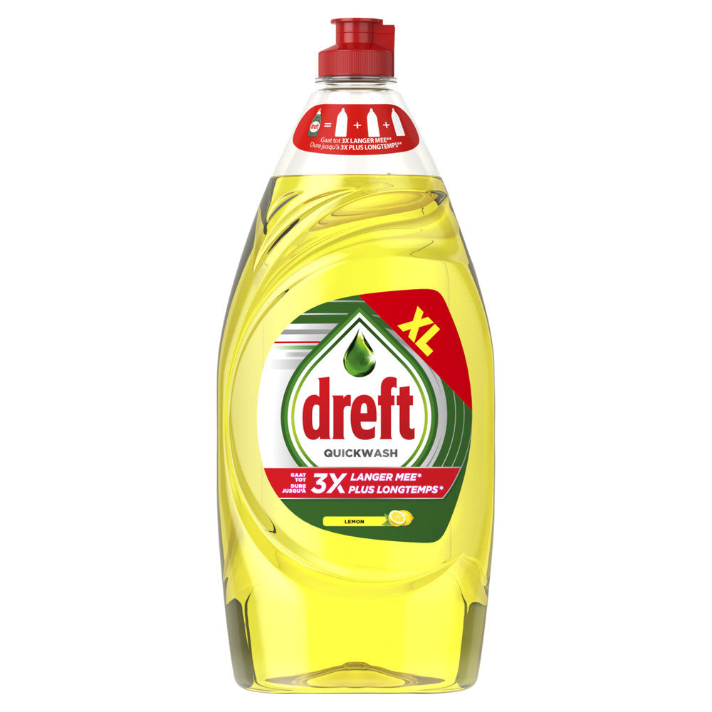 Dreft - Afwasmiddel citroen quickwash 820ml