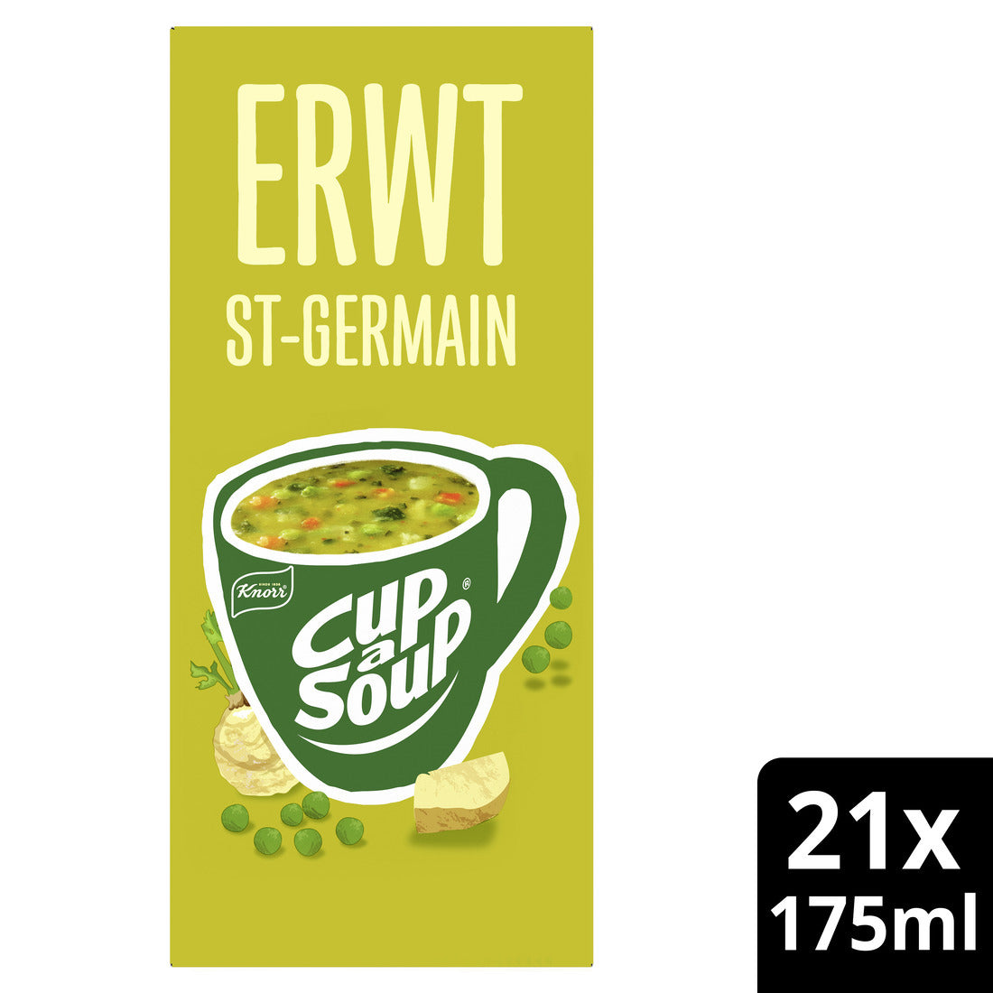 Knorr - Cup-a-Soup erwtensoep 21x175ml