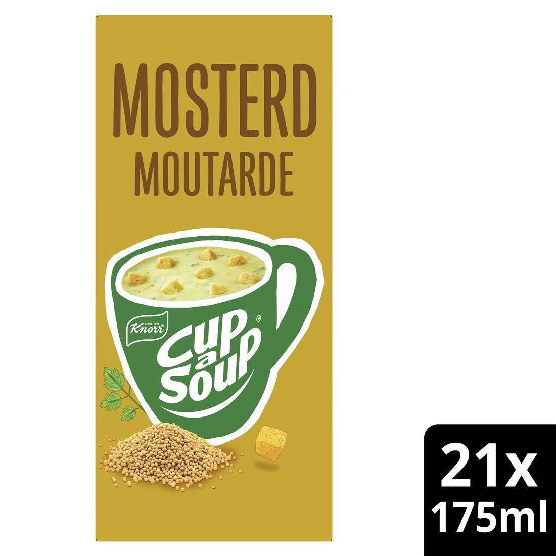 Knorr - Cup-a-Soup mosterd 21x175ml