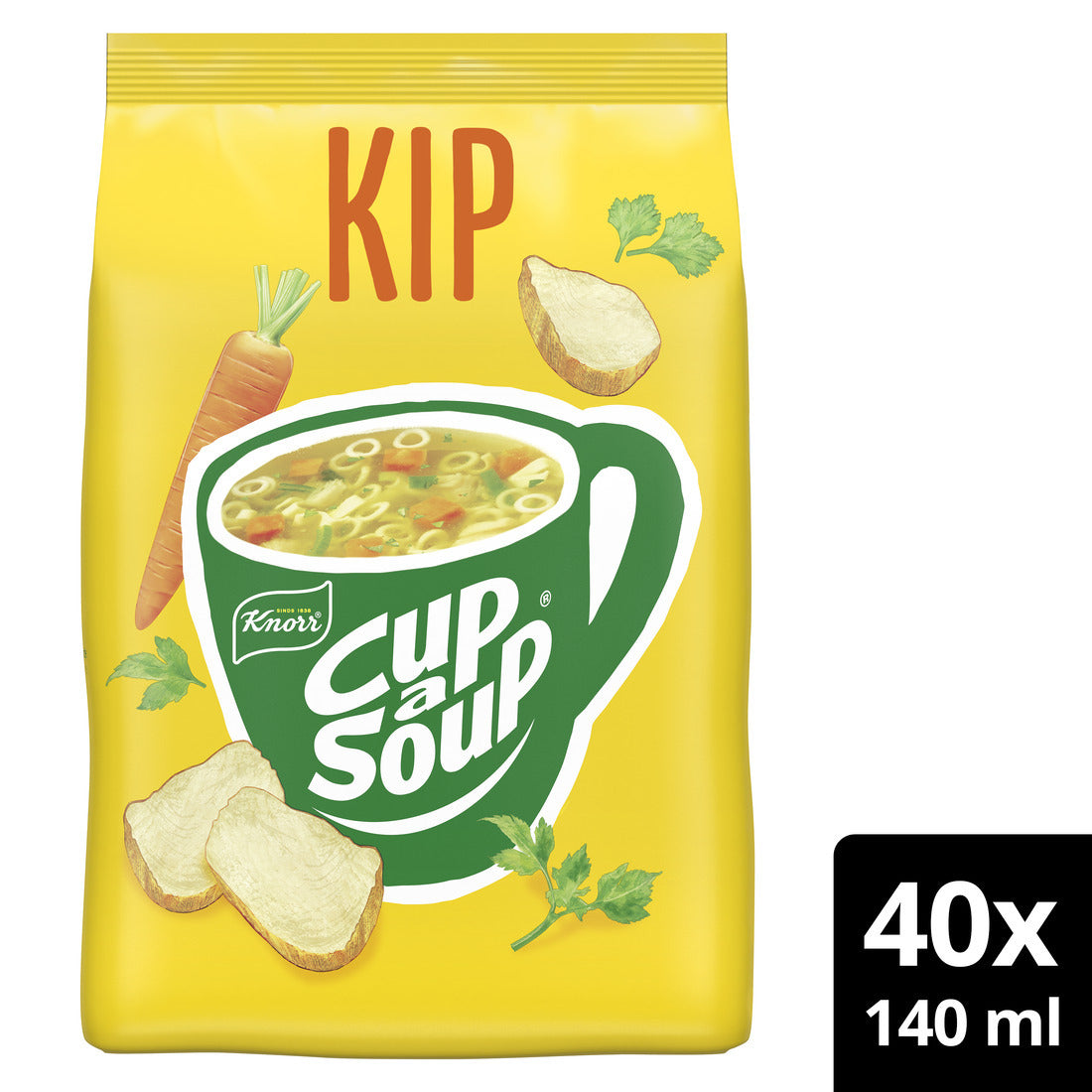 Knorr - Cup a soup machinezak kip 140ml